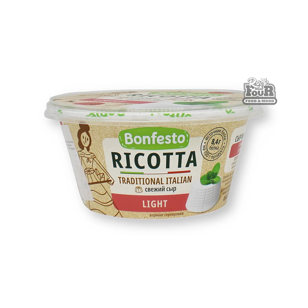 Cheese "Bonfesto Ricotta Light" soft 250g